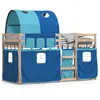 Image de Lit Superposé Sans Matelas 90x200 Cm Bois De Pin Massif Vidaxl