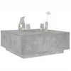 Image de vidaXL Table basse gris béton 100x100x40 cm bois dingénierie 3284052