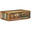 Image de Table Basse 89x55x29 Cm Bois De Récupération Massif Vidaxl