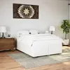 Image de vidaXL Cadre de lit sans matelas blanc 140x190 cm similicuir 3284557