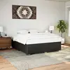 Image de Cadre De Lit Sans Matelas Noir 180x200 Cm Similicuir Vidaxl