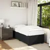 Image de Cadre De Lit Sans Matelas Noir 90x200 Cm Velours Vidaxl