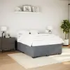Image de Cadre De Lit Sans Matelas Gris Foncé 160x200 Cm Velours Vidaxl