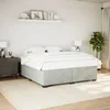 Image de vidaXL Cadre de lit sans matelas gris clair 180x200 cm velours 3284649