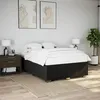 Image de vidaXL Cadre de lit sans matelas noir 140x190 cm tissu 3284834