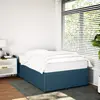 Image de Cadre De Lit Sans Matelas Bleu 120x200 Cm Velours Vidaxl