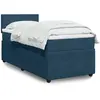 Image de Sommier    Lattes De Lit Avec Matelas Bleu 100x200 Cm Vidaxl