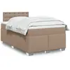 Image de Sommier À Lattes De Lit Avec Matelas Cappuccino 120x200 Cm Vidaxl