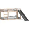 Image de Lit Superposé Avec Toboggan Et Échelle Sans Matelas 80x200 Cm Vidaxl