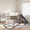 Image de Lit Superposé Avec Toboggan Et Échelle Sans Matelas 90x190 Cm Vidaxl