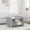 Image de Table Basse Sonoma Gris 80x50x50 Cm Bois D'ingénierie Vidaxl