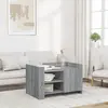 Image de Table Basse Sonoma Gris 80x50x50 Cm Bois D'ingénierie Vidaxl