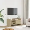 Image de Meuble Tv Chêne Sonoma 80x35x40 Cm Bois D'ingénierie Vidaxl