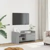 Image de Meuble Tv Sonoma Gris 80x35x40 Cm Bois D'ingénierie Vidaxl