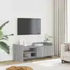 Image de Meuble Tv Sonoma Gris 100x35x40 Cm Bois D'ingénierie Vidaxl