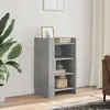 Image de Buffet Gris Béton 45x35x75 Cm Bois D'ingénierie Vidaxl