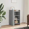 Image de Buffet Sonoma Gris 45x35x75 Cm Bois D'ingénierie Vidaxl