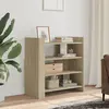 Image de Buffet Chêne Sonoma 73,5x35x75 Cm Bois D'ingénierie Vidaxl