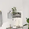 Image de Étagère Murale Gris Béton 70,5x35x30,5 Cm Bois D'ingénierie Vidaxl