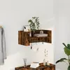 Image de Étagère Murale Chêne Fumé 70,5x35x30,5 Cm Bois D'ingénierie Vidaxl