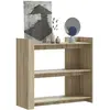 Image de Table Console Chêne Sonoma 100x35x90 Cm Bois D'ingénierie Vidaxl