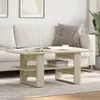 Image de Table Basse Chêne Sonoma 102x55x42 Cm Bois D'ingénierie Vidaxl