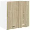 Image de Vidaxl armoire suspendue lyon chêne sonoma 60x31x60 cm aggloméré