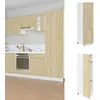 Image de Armoire Réfrigérée "lyon" Chêne Sonoma 60 X 57 X 207 Cm Bois D'ingénierie Vidaxl