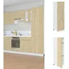 Image de vidaXL Armoire réfrigérée Lyon Chêne Sonoma 60 x 57 x 207 cm Bois dingénierie 849626