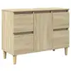 Image de Vidaxl meuble d'évier chêne sonoma 80x33x60 cm bois d'ingénierie