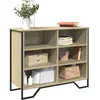 Image de Buffet Chêne Sonoma 91x35,5x74,5 Cm Bois D'ingénierie Vidaxl
