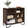 Image de Buffet Chêne Marron 91x35,5x74,5 Cm Bois D'ingénierie Vidaxl