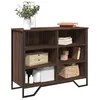 Image de vidaXL Buffet chêne marron 91x355x745 cm bois dingénierie 848553