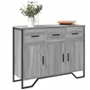 Image de vidaXL Buffet sonoma gris 97x32 5x74 5 cm bois dingénierie 848562