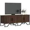 Image de Meuble Tv Chêne Marron 122x34x41 Cm Bois D'ingénierie Vidaxl