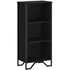 Image de Bibliothèque Noir 50x31x106 Cm Bois D'ingénierie Vidaxl