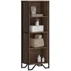 Image de Bibliothèque Chêne Marron 50x31x137,5 Cm Bois D'ingénierie Vidaxl