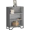 Image de Bibliothèque Sonoma Gris 80x31x106 Cm Bois D'ingénierie Vidaxl