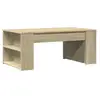 Image de Vidaxl table basse chêne sonoma 102x55x42 cm bois d'ingénierie