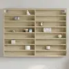 Image de Armoire À Vitrine Chêne Sonoma 100x8,5x75 Cm Bois D'ingénierie Vidaxl
