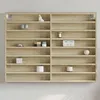 Image de vidaXL Armoire à vitrine chêne sonoma 100x85x75 cm bois dingénierie 847935