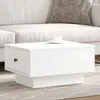 Image de vidaXL Table basse blanc 60x45x31 cm bois dingénierie 848080