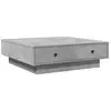 Image de Vidaxl table basse gris béton 90x90x28 cm aggloméré