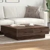 Image de vidaXL Table basse Chêne marron 90x90x28 cm Bois dingénierie 848093