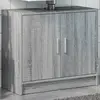 Image de Armoire D'évier Sonoma Gris 63x29x55 Cm Bois D'ingénierie Vidaxl