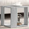 Image de vidaXL Table basse sonoma gris 32x32x30 cm bois dingénierie 848148