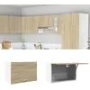 Image de vidaXL Armoire suspendue Lyon Chêne Sonoma 60 x 31 x 40 cm Bois dingénierie 849623