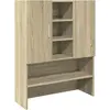 Image de Meuble Pour Machine À Laver Chêne Sonoma 70,5x24x90 Cm Vidaxl