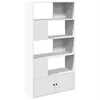 Image de Bibliothèque Blanc 100x36x189 Cm Bois D'ingénierie Vidaxl