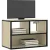 Image de Meuble Tv Chêne Sonoma 60x31x39,5 Cm Bois D'ingénierie Et Métal Vidaxl